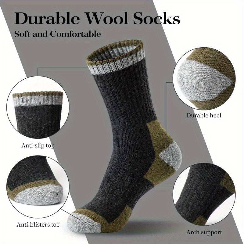 🧦 Wool Knit Socks (5pcs)