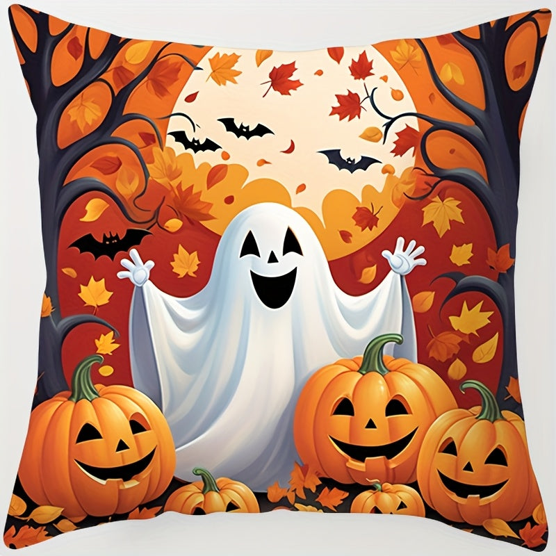 🎃🖤 Halloween Pillow Covers (4pcs)
