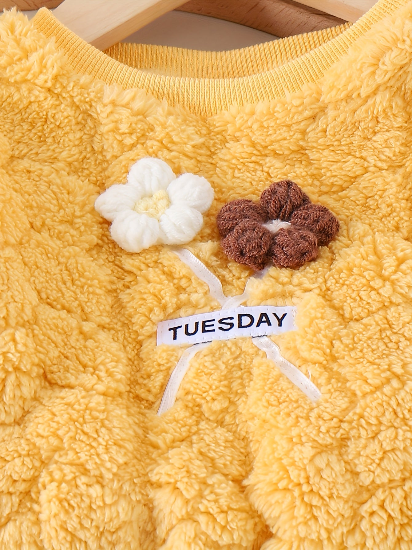 🌼 Yellow Plush Girls Set (2pcs)