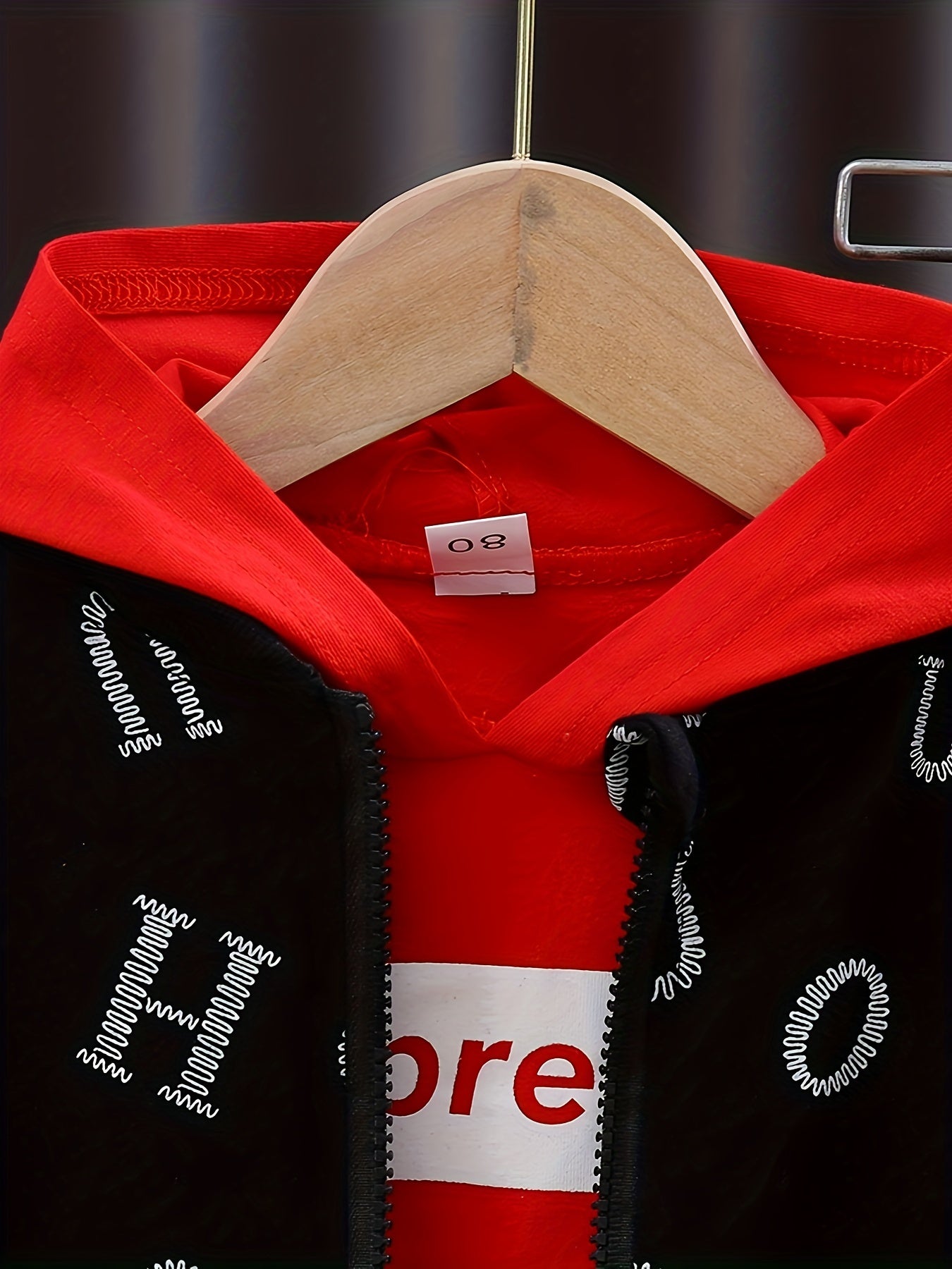 🧢 Boys Zip-Up Hoodie Set (3pcs)