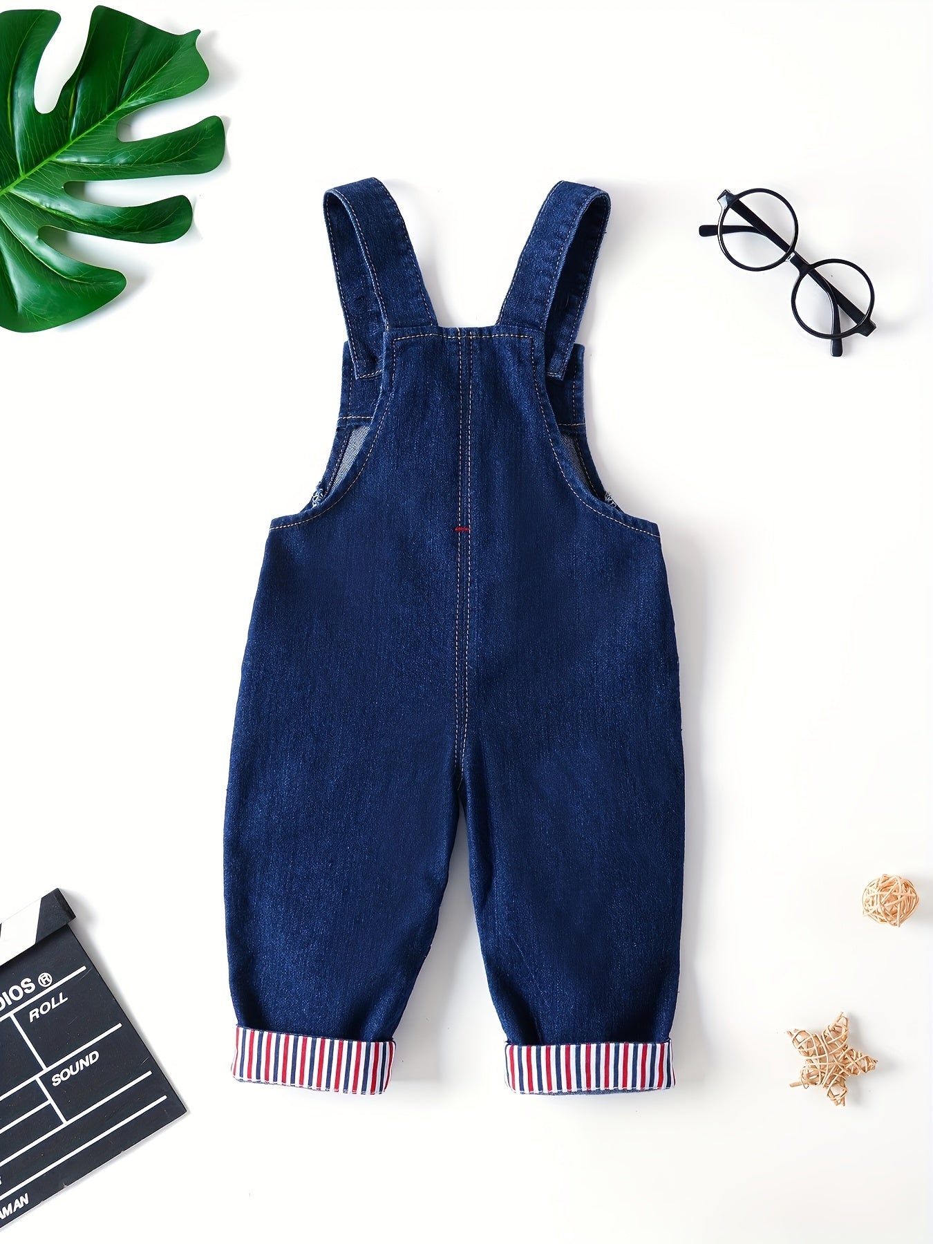Boys’ Denim Overalls – Comfortable Outdoor Outfit