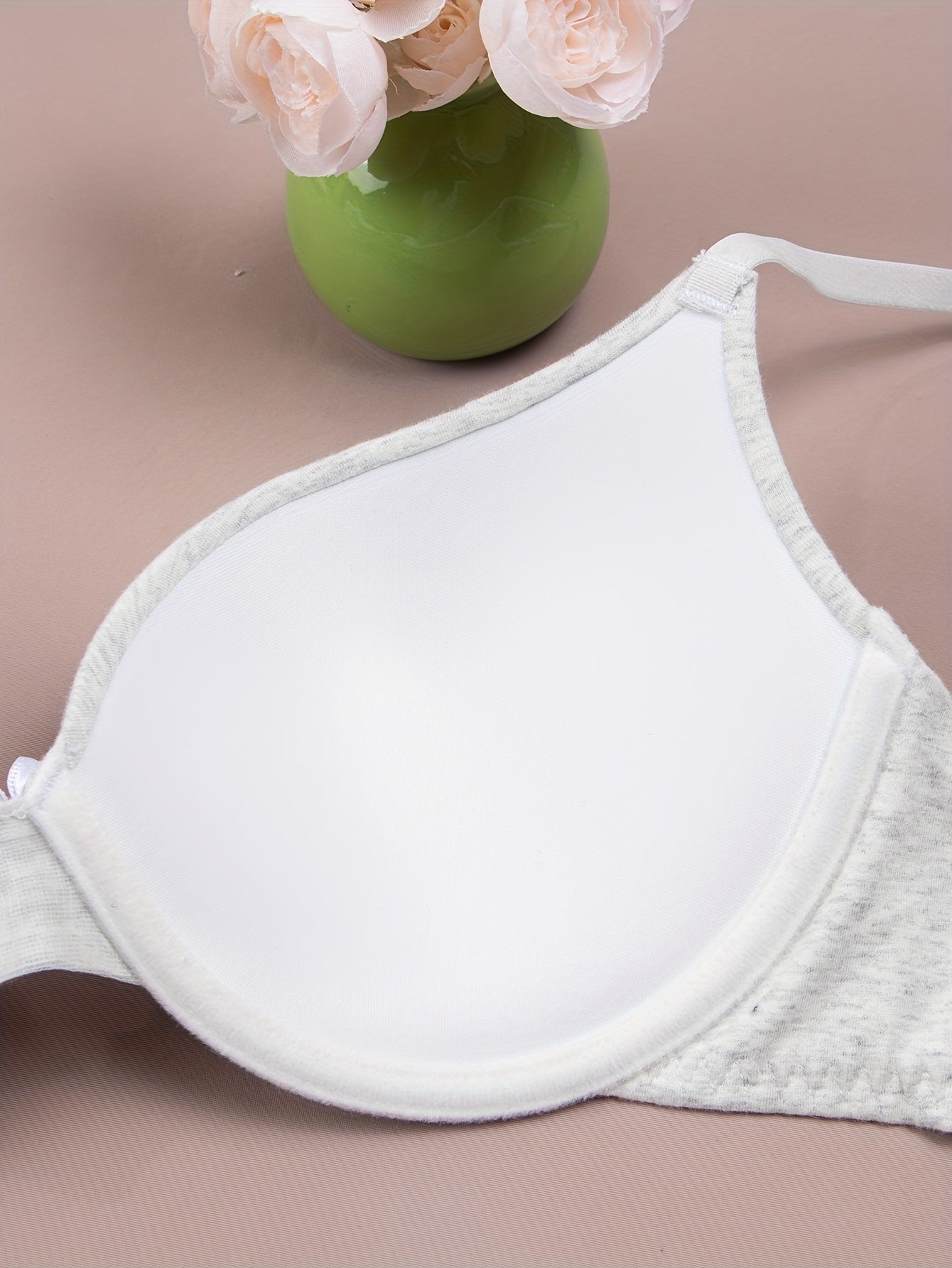 Women’s Solid Color Lingerie Set – Comfortable Casual & Sporty Underwear