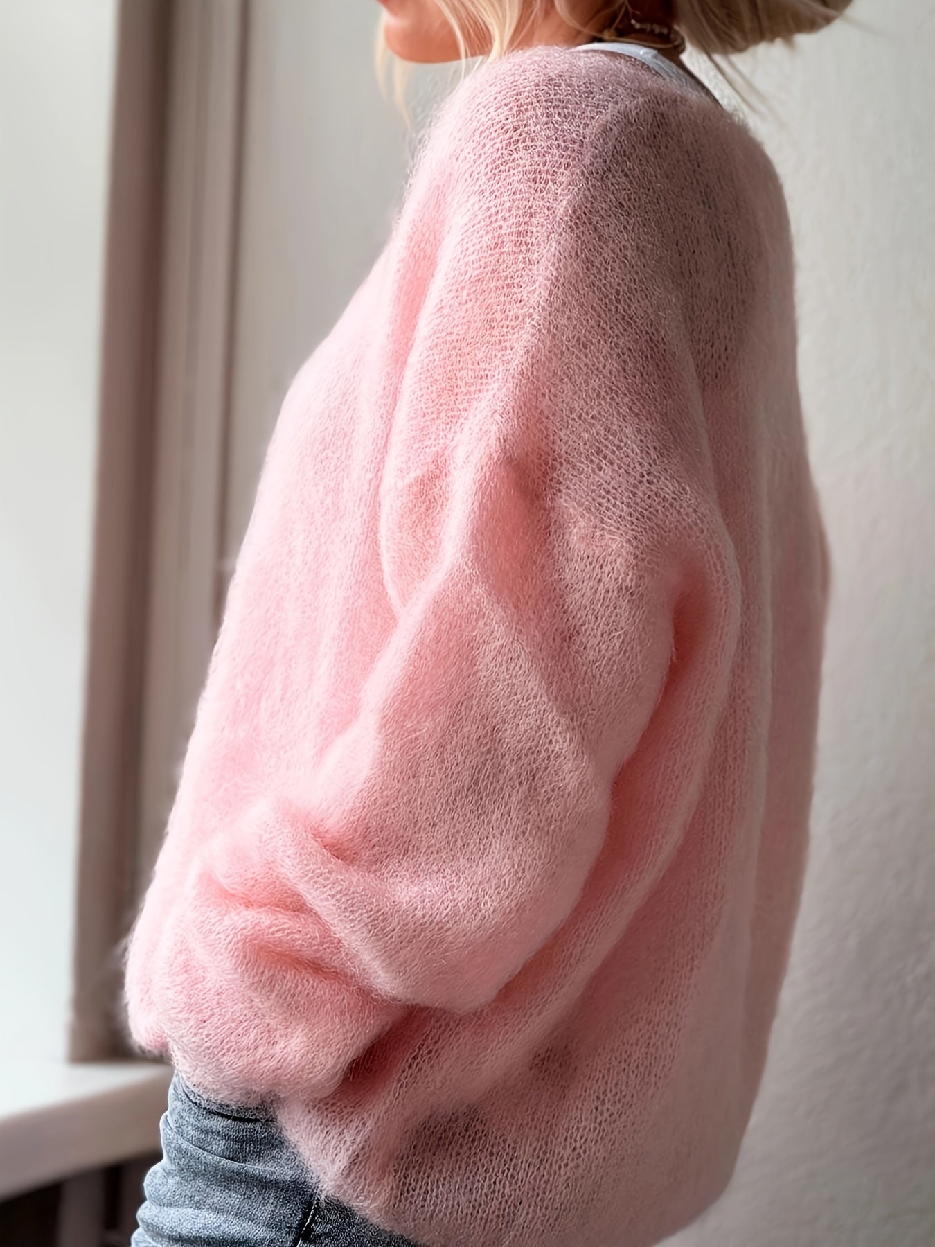 ❄️ Fleece V-Neck Pullover