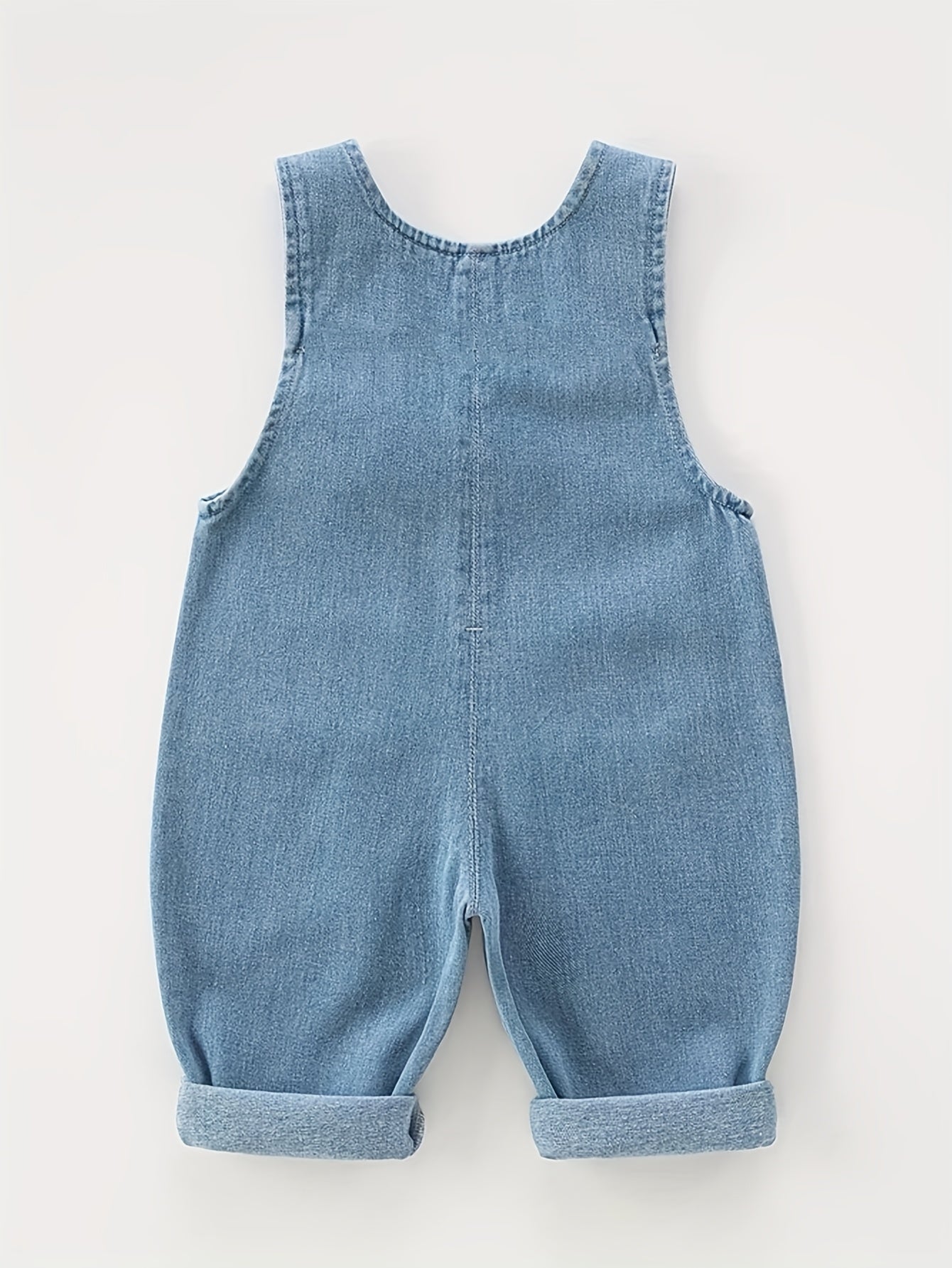 🐻 Bear Patch Denim Overalls
