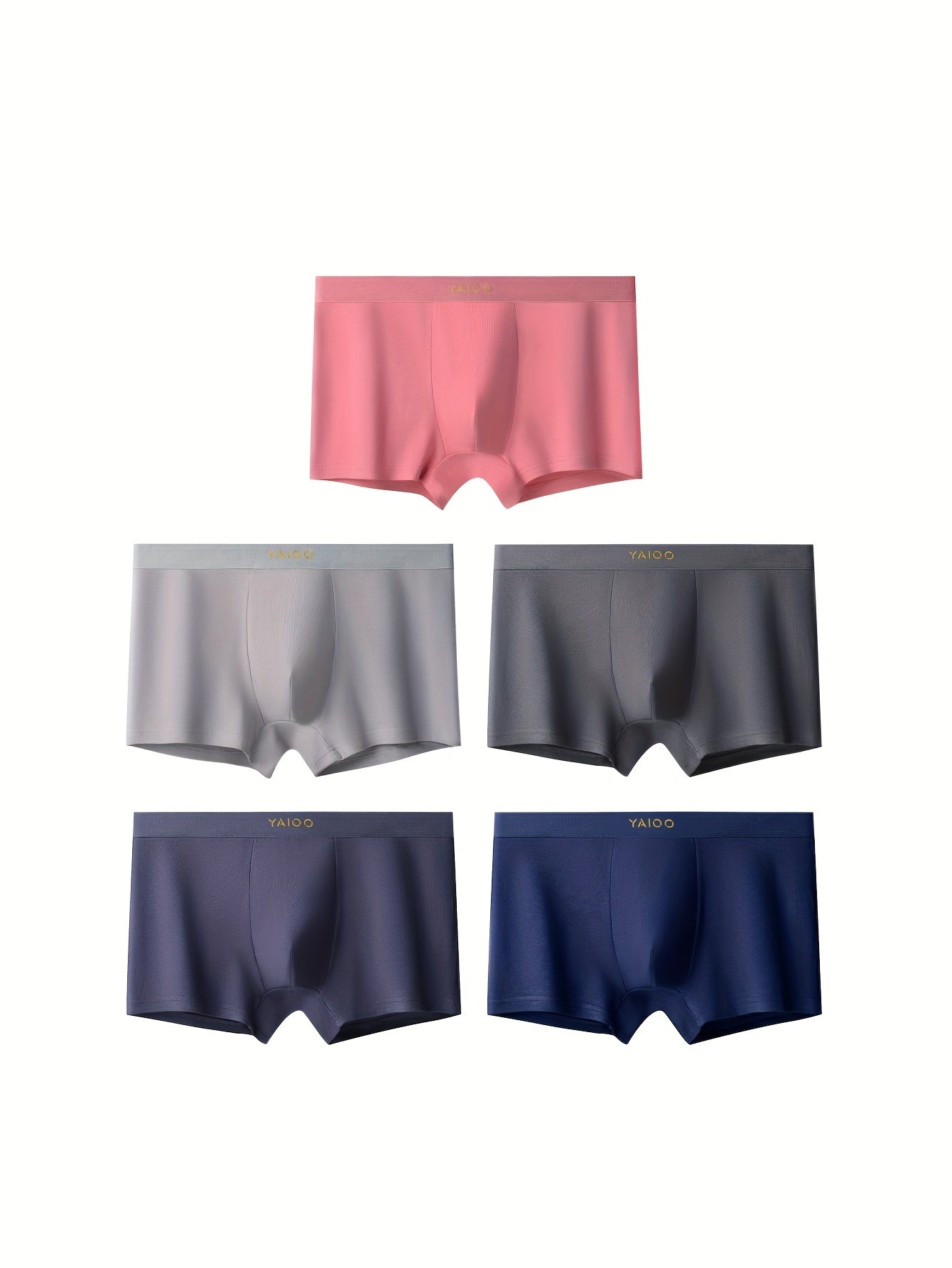 🌟 Cotton Boxer Trunks (4pcs)