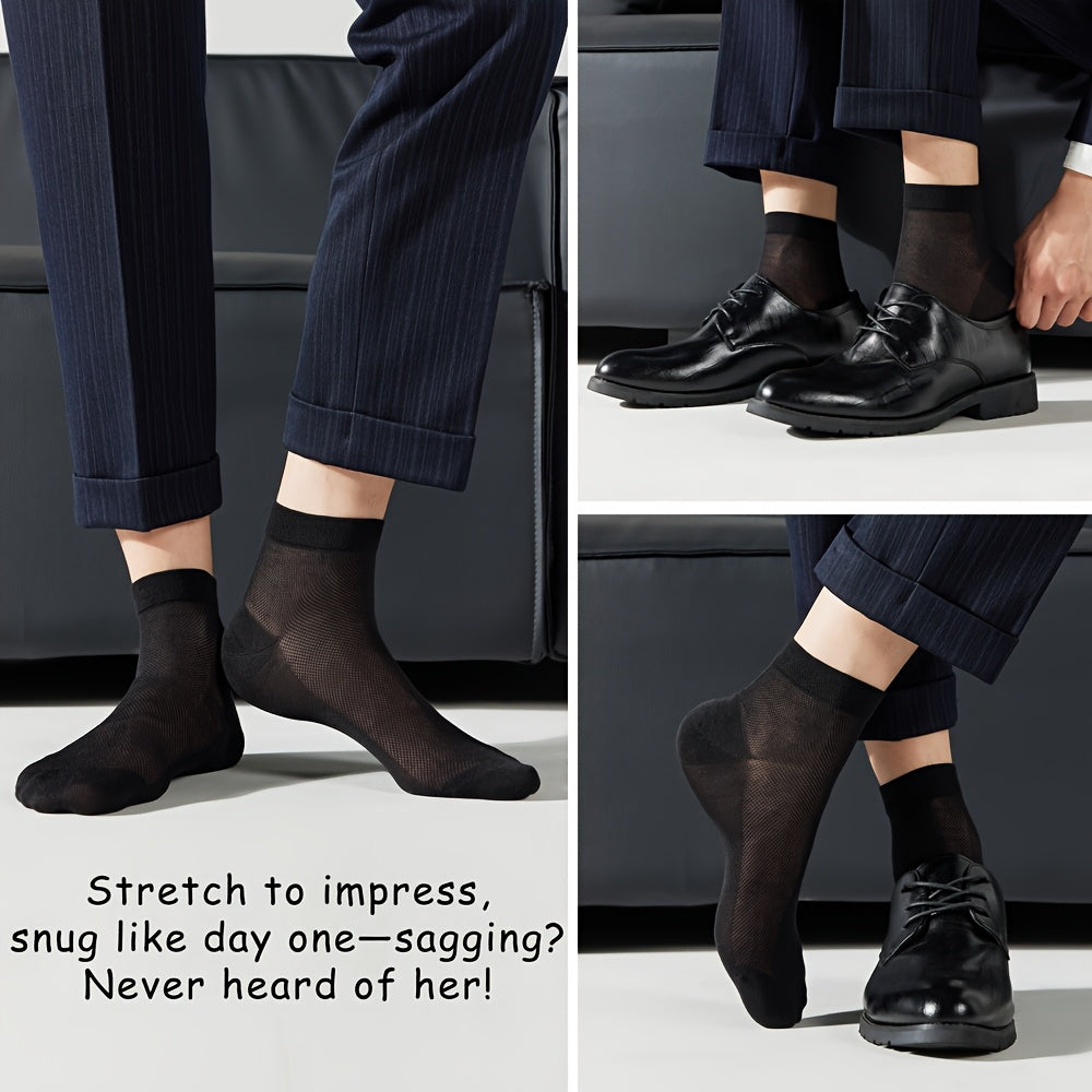 🌿 Mulberry Silk Mesh Socks (3/6prs)