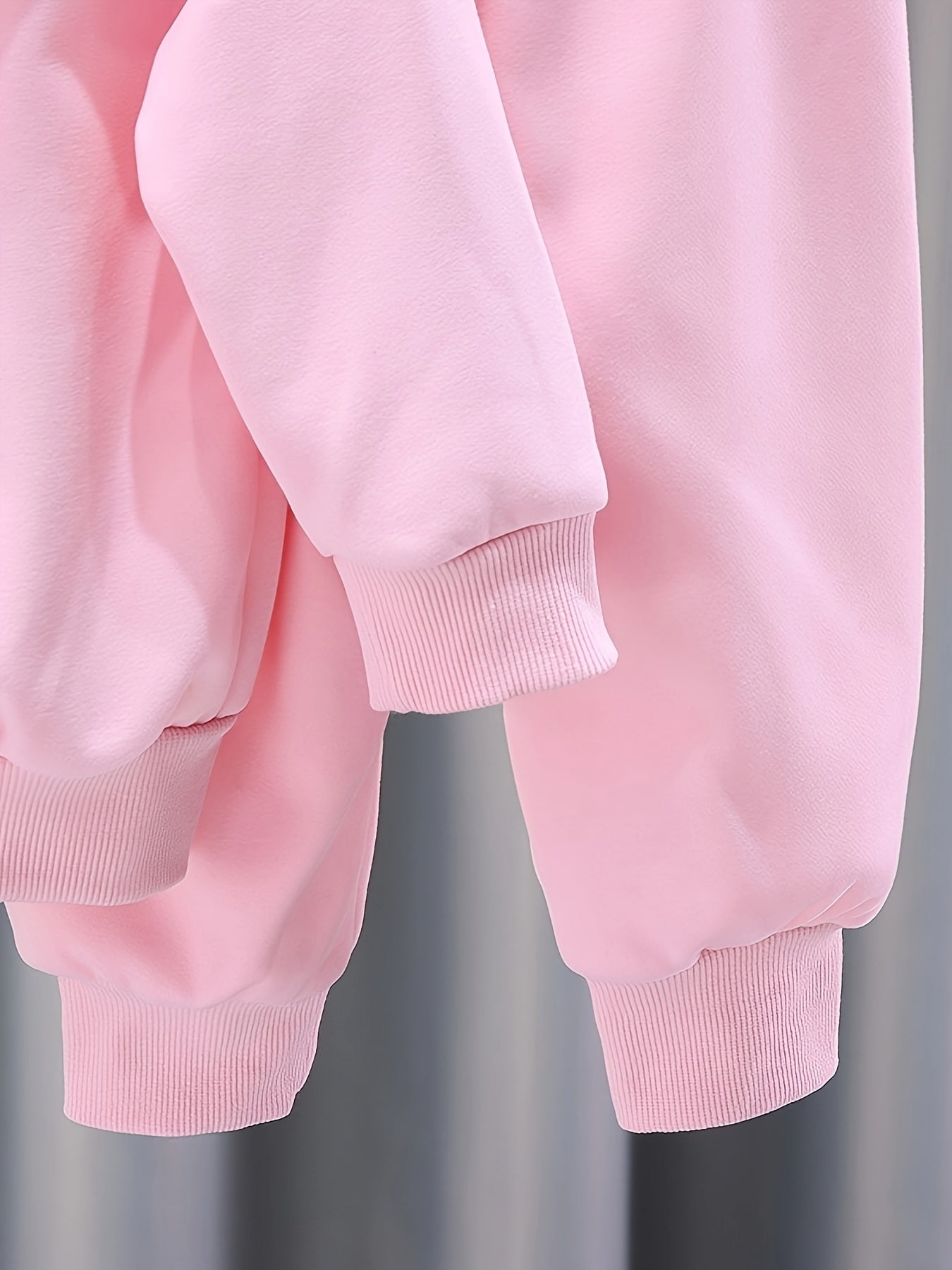 Unisex 2-Piece Hooded Cardigan & Pants Set – Spring/Autumn Casual Outfit for Outdoor Play
