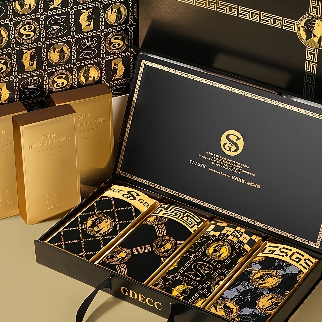 💎 Luxury Cotton Men’s Boxers (3/4pcs)