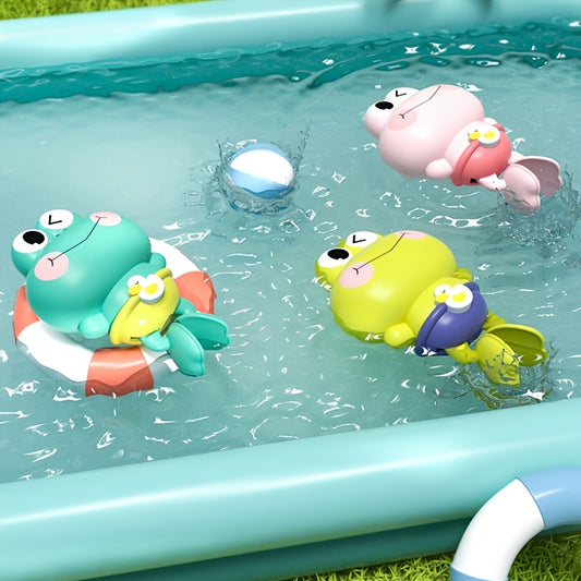 🐸 Wind-Up Frog Bath Toy