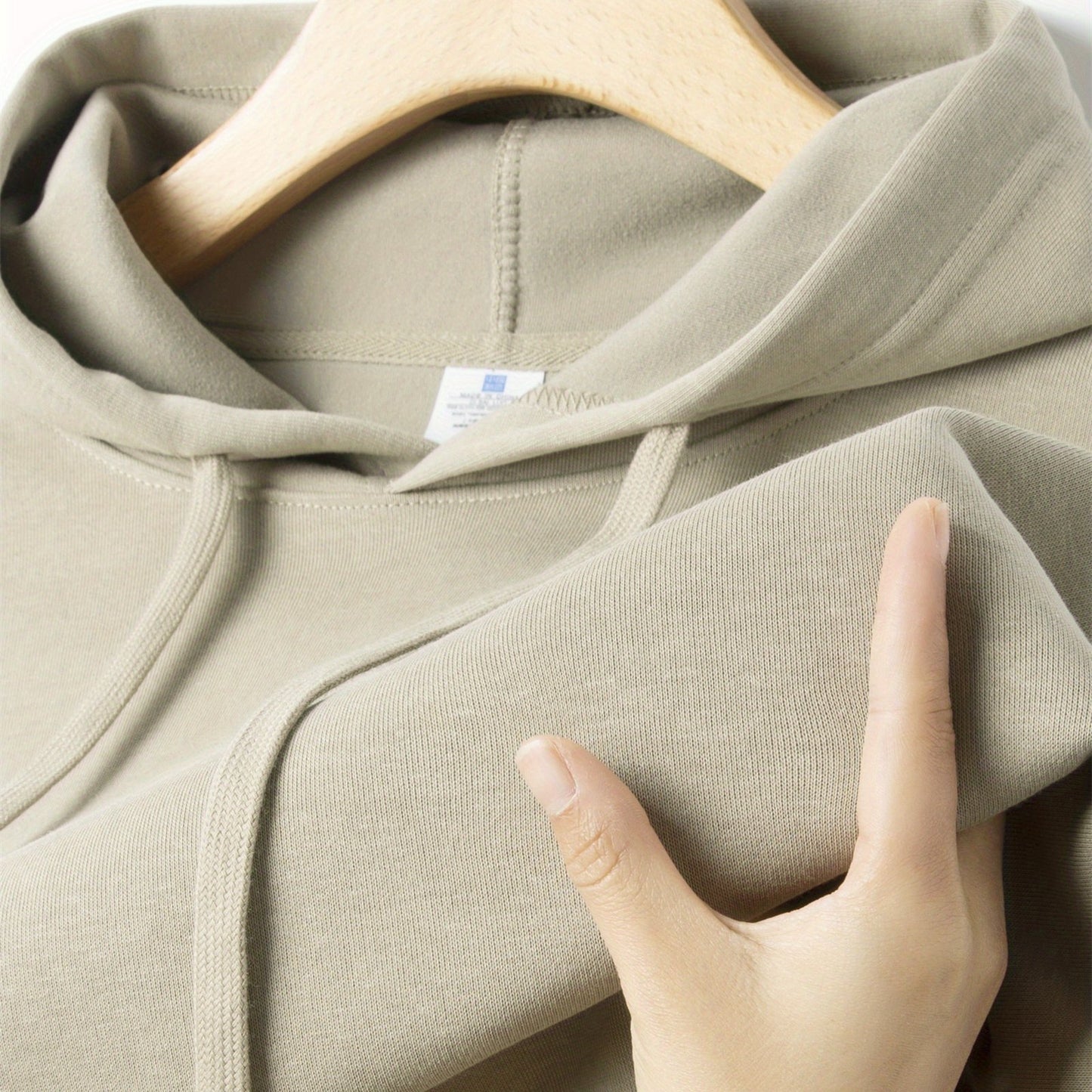 CARTMARO Men's Heavyweight Hooded Sweatshirt – 330GSM Cotton Pullover Hoodie, Front Pocket, Regular Fit, Autumn/Winter Casual Streetwear