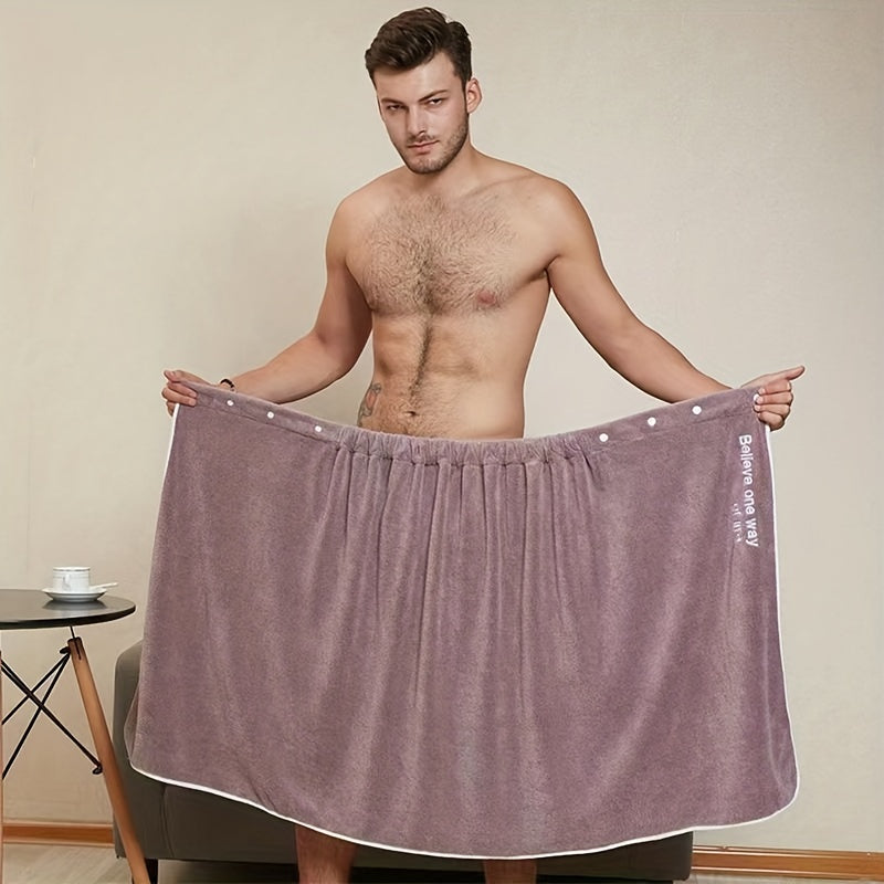 🛁 Men’s Spa Bath Wrap