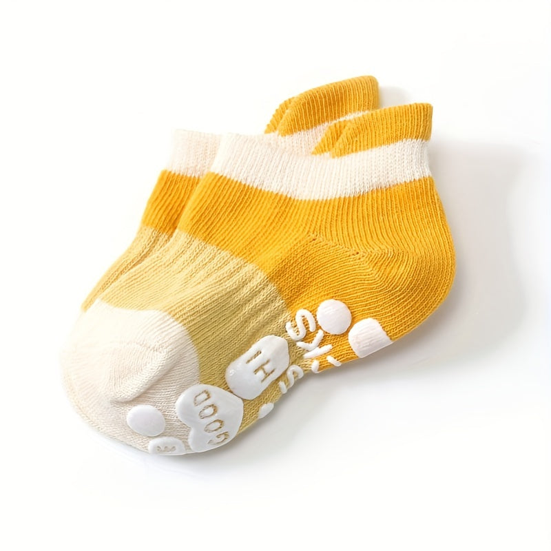 ☁️ Kids Non-Slip Socks (5prs)