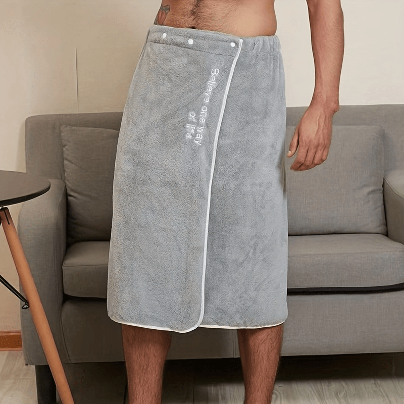 🛁 Men’s Spa Bath Wrap