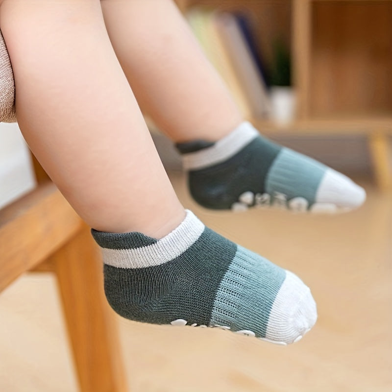 ☁️ Kids Non-Slip Socks (5prs)
