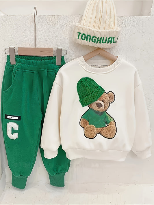 🐻 Bear Sweat Set (Boys)