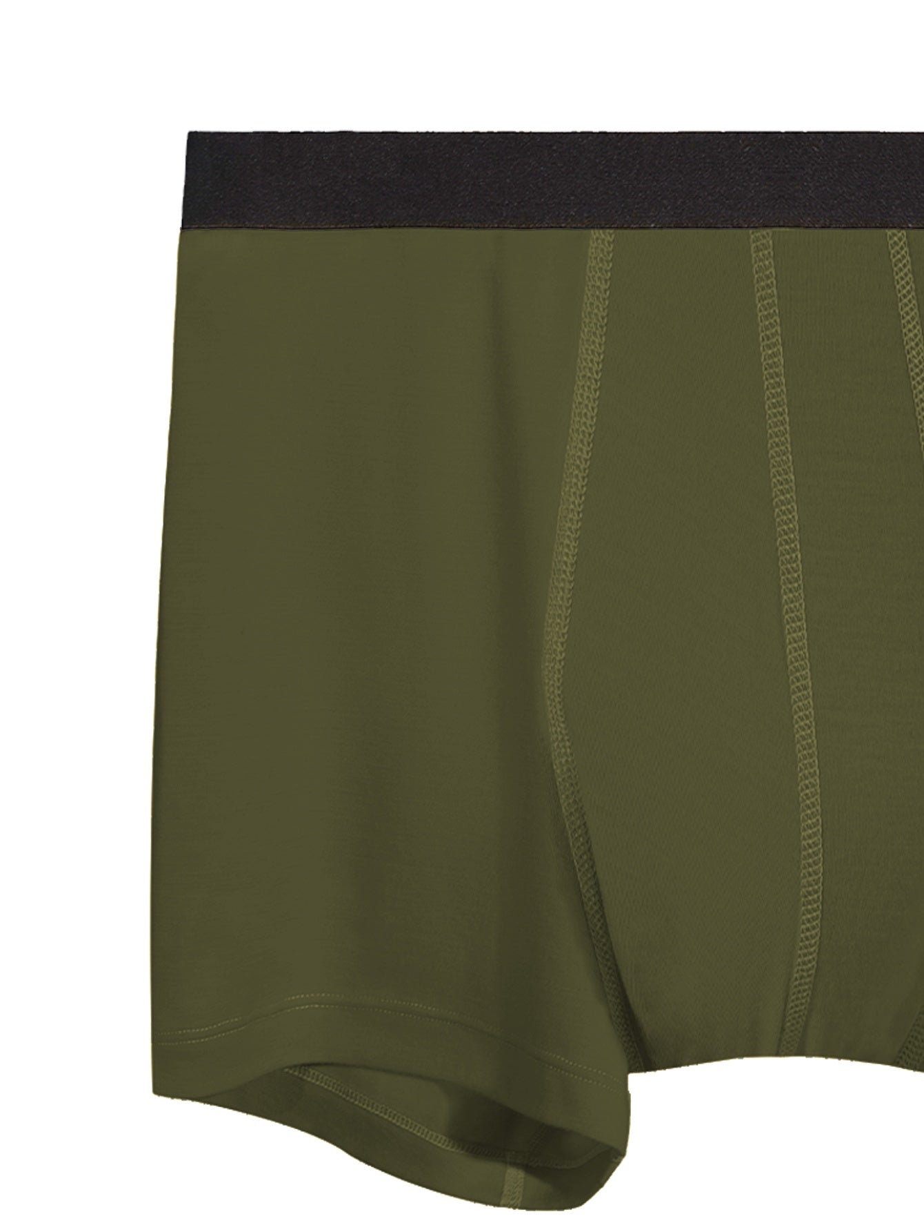 Grey Preparer Men's Quick-Dry Wool & Tencel Lyocell Boxer Briefs – Moisture-Wicking, Breathable Athletic Underwear for Gym & Outdoor Activities