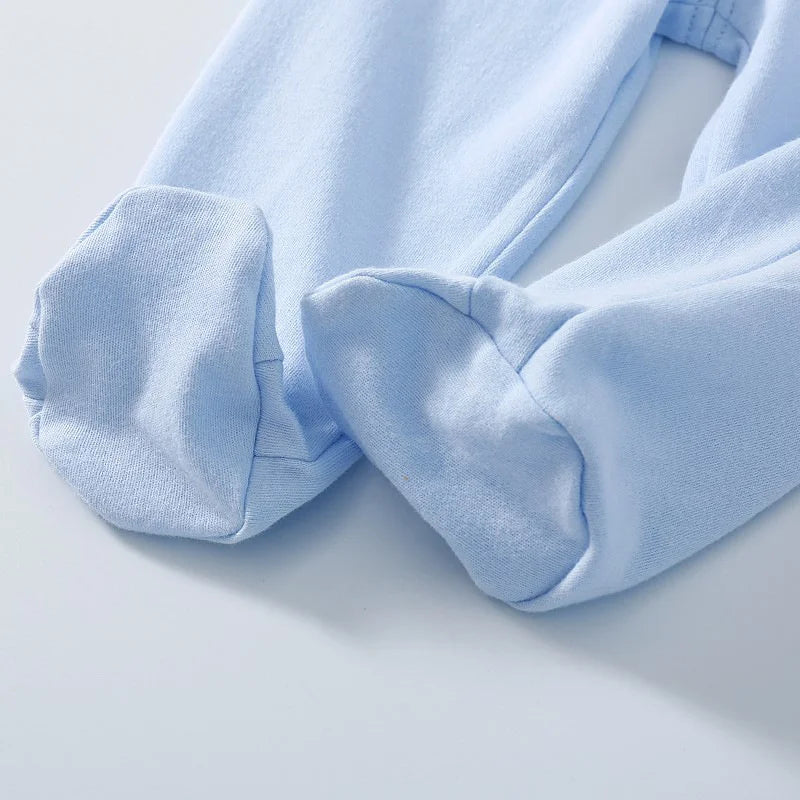 Calças de algodão para bebé recém-nascido dos 0 aos 12 meses, calças compridas com estampado de letras, leggings casuais para meninos e meninas