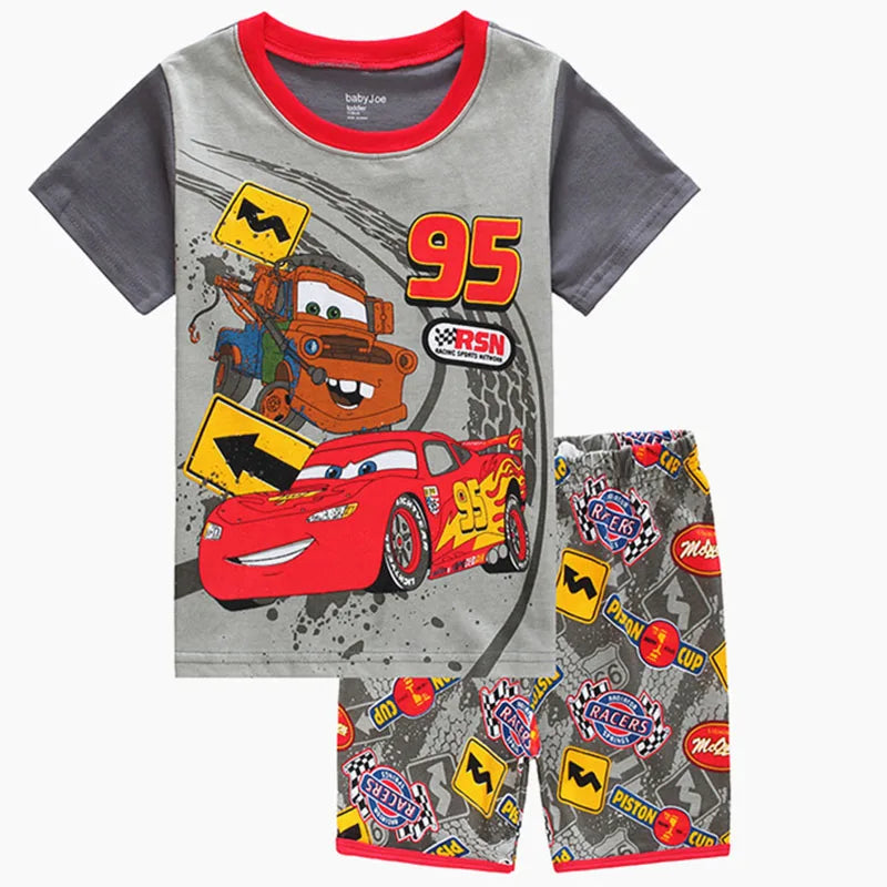 New Kids Pyjamas Children Sleepwear  Set Boys Girls