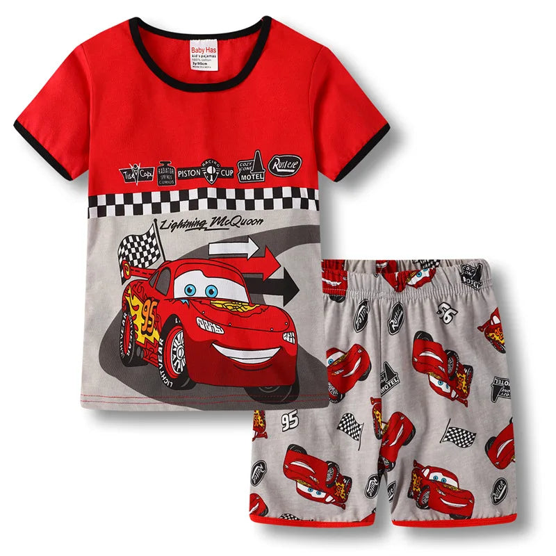 New Kids Pyjamas Children Sleepwear  Set Boys Girls