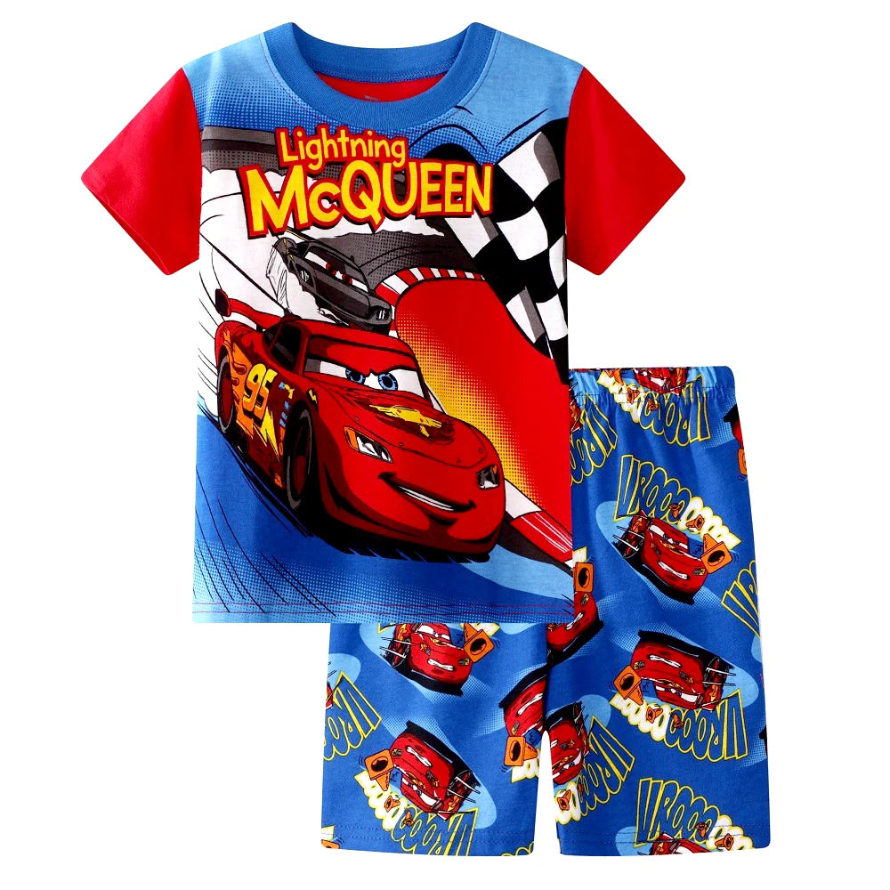 New Kids Pyjamas Children Sleepwear  Set Boys Girls