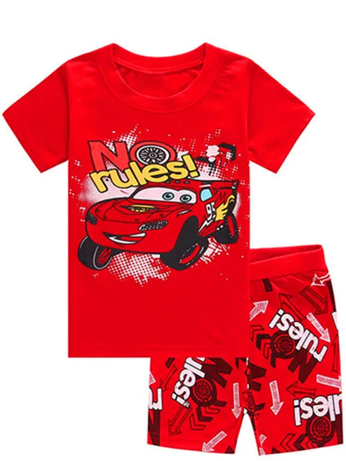 New Kids Pyjamas Children Sleepwear  Set Boys Girls