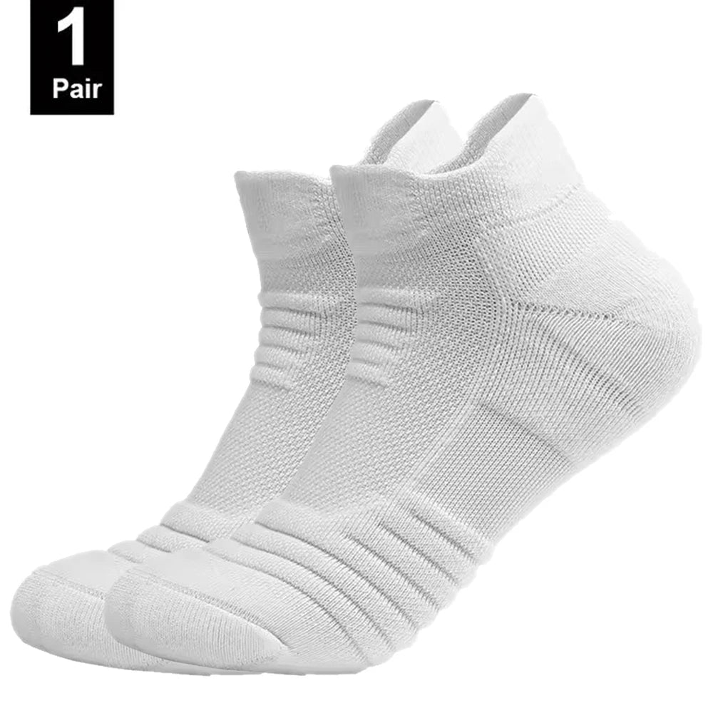 1/3 Pairs Anti-slip Football Socks Men Cotton Sock Short Long Tube Soccer Basketball Sport Socks Breathable Deodorous