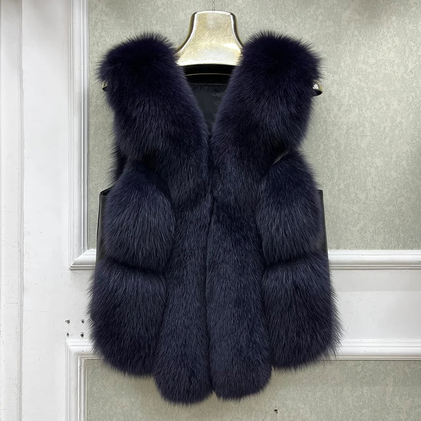🦊 Luxury Fox Fur Vest