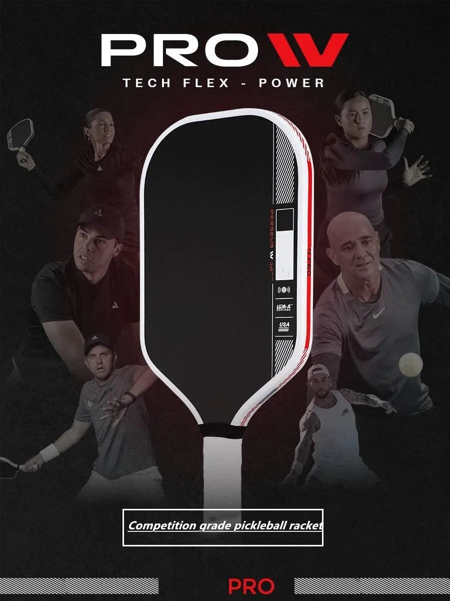 JOOLA's hot-pressed fourth-generation T700 carbon brazing professional competition-grade pickleball racket
