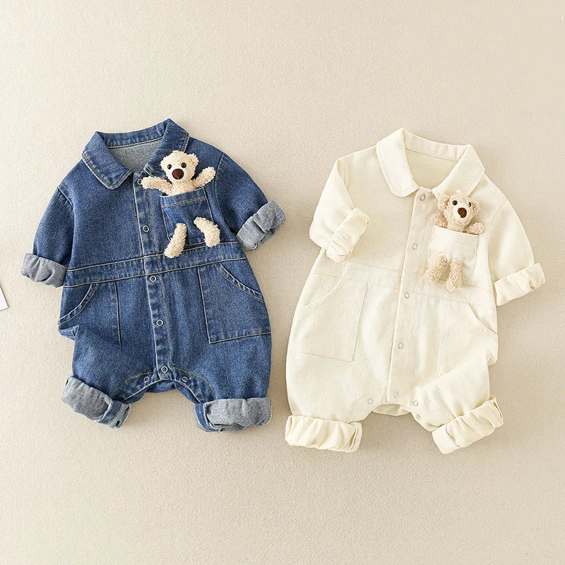 Kids’ Autumn/Spring Jumpsuit – Toddler Outfit & Baby Shower Gift