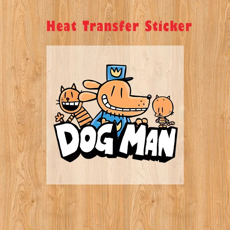 Dog Man Summer Outfit – Cartoon T-Shirt & Shorts Set for Boys & Girls