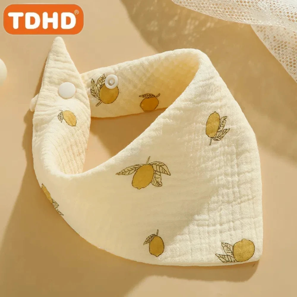 👶 Cotton Muslin Baby Bibs