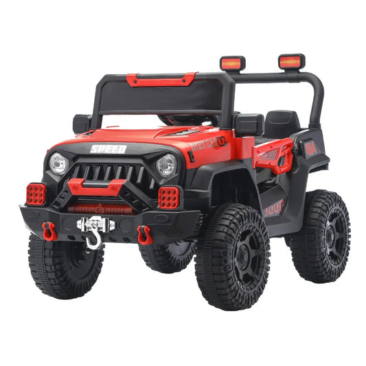 Powerful 3-6Y Kids Electric 4WD Off-Road Ride-On Car – Parent-Child Model