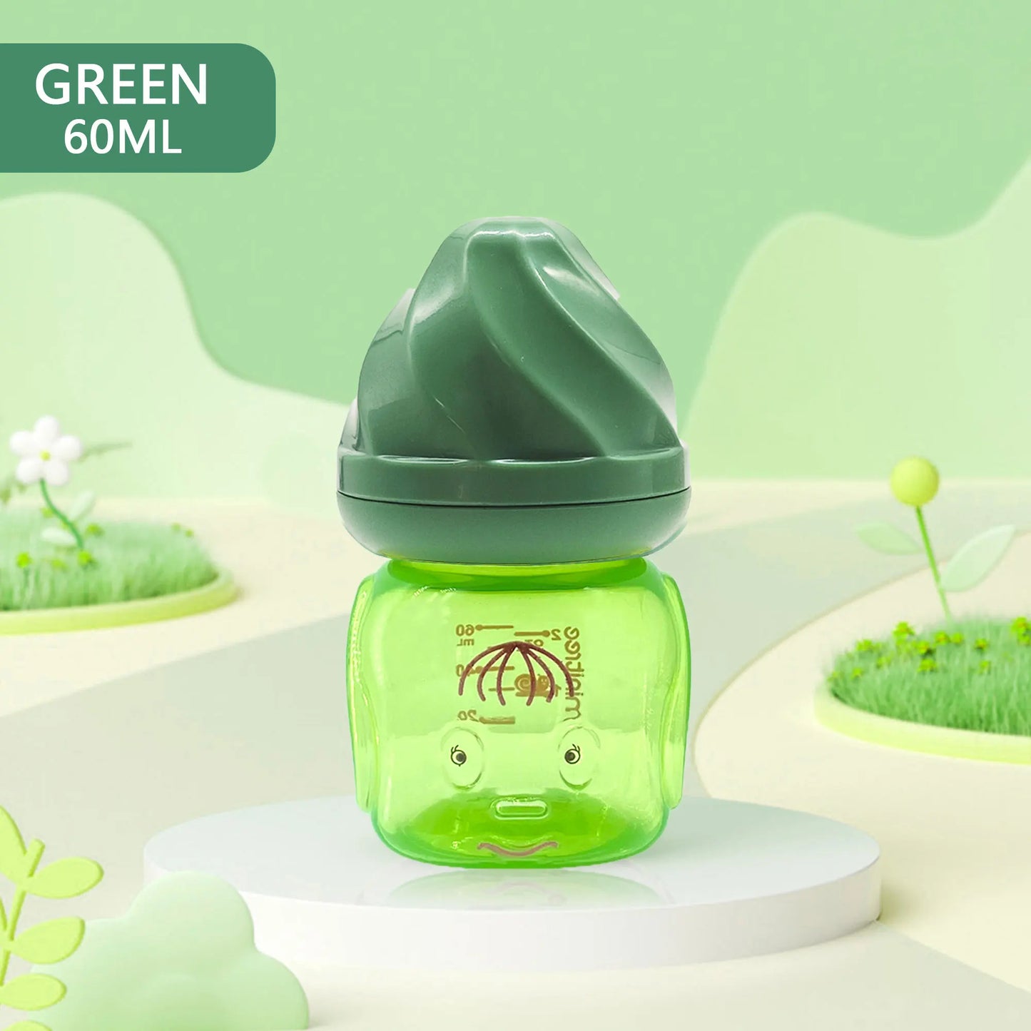 60ML Newborn Mini Feeding Bottle – BPA-Free Portable Infant Nursing Bottle