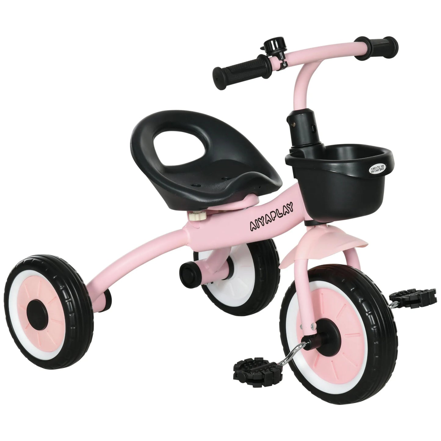 Aiyaplay Tricycle for Children from 2 to 5 Years with Doorbell and Basket