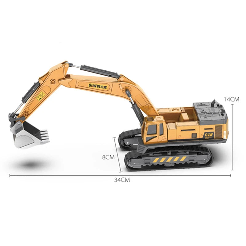 Toys for Boys Alloy Tractor Kids Excavator Bulldozer Miniature