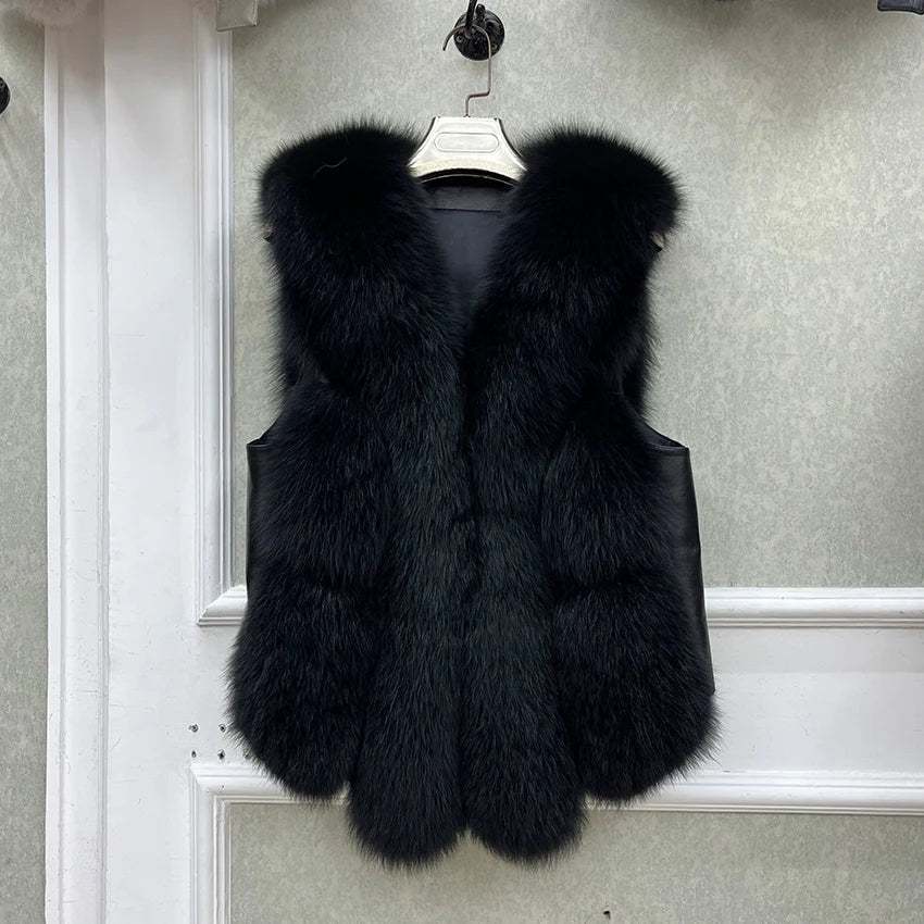 🦊 Luxury Fox Fur Vest