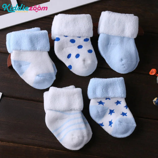 5Pairs/lot unisex Non-Skid Baby Shoe Socks 0-12months, Cotton