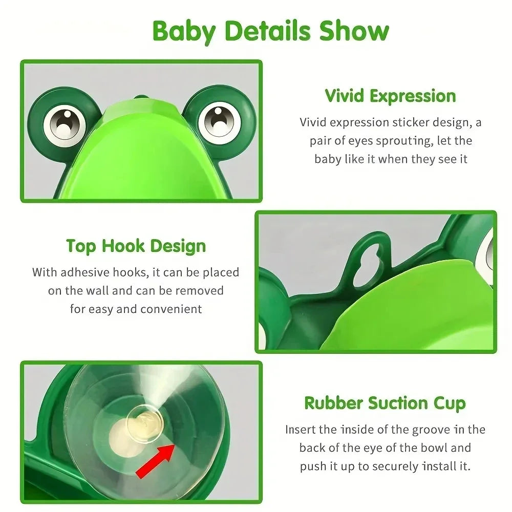 Kids’ Potty Training Urinal – Fun Target Design for Boys, Toddler Toilet Trainer