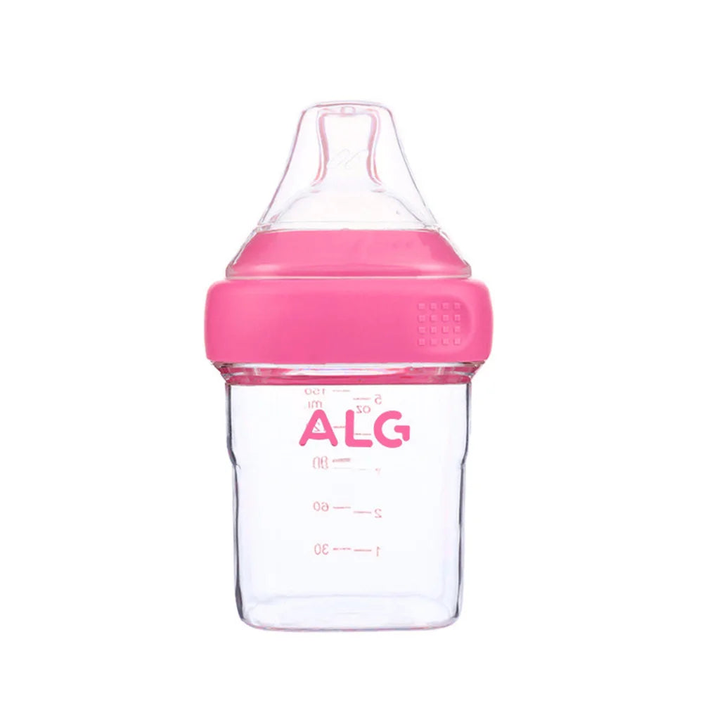 0-3Y Newborn Anti-Colic PP Milk Bottle – 150ml & 240ml, 3 Color Options