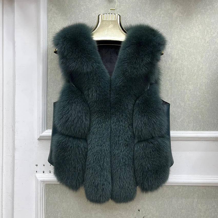🦊 Luxury Fox Fur Vest