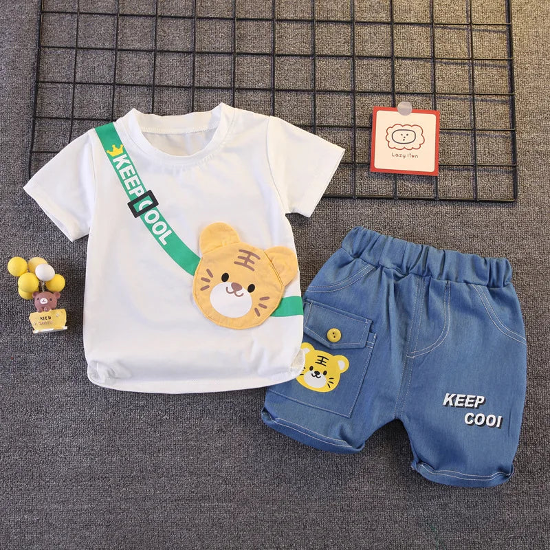 2-Piece Keep Cool Kids Outfit – Fun, Comfy & Adorable.