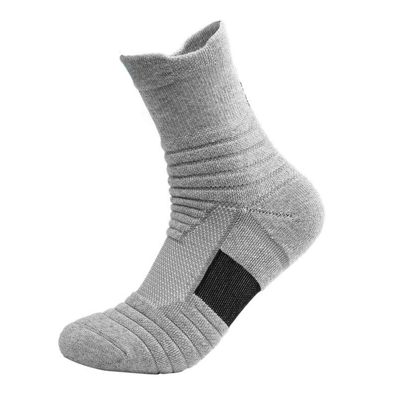 1/3 Pairs Anti-slip Football Socks Men Cotton Sock Short Long Tube Soccer Basketball Sport Socks Breathable Deodorous