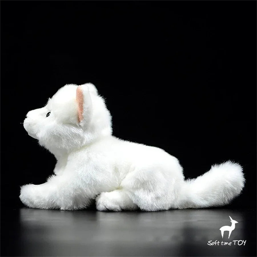 White Cat Persian Plush