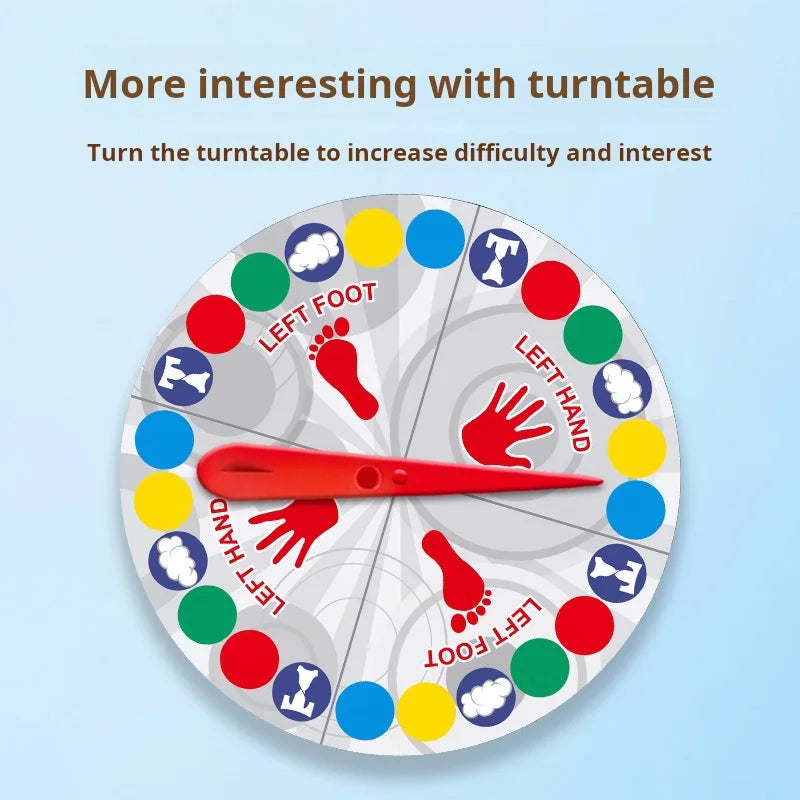 Family Twister Game – Fun Indoor/Outdoor Body Movement Game for Kids & Adults
