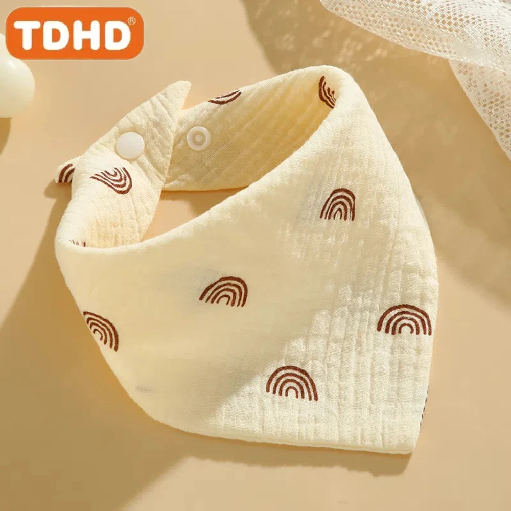 👶 Cotton Muslin Baby Bibs