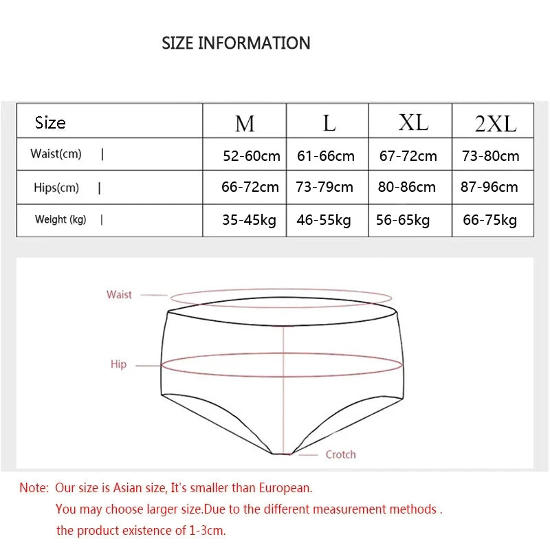 7PCS Women's Cotton Panties – Breathable Solid Low Waist Briefs, Soft & Comfortable Lingerie Set