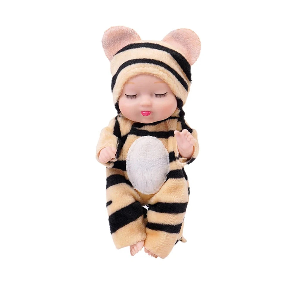 6-piece reborn doll kit, cute princess dolls