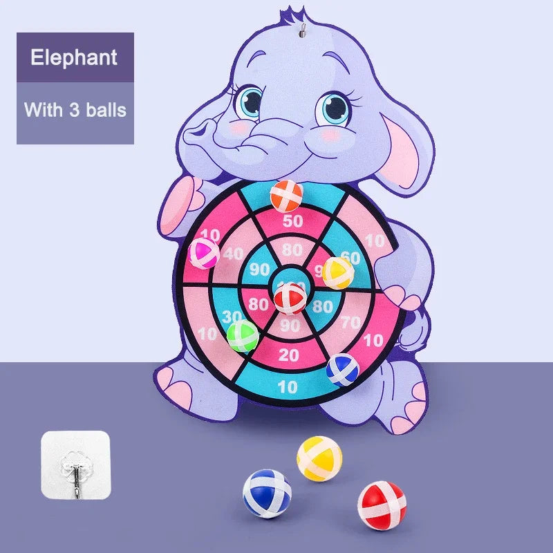Educational Dart Board  Indoor Sports Child Montessori Games for Children 3 to 7 Years