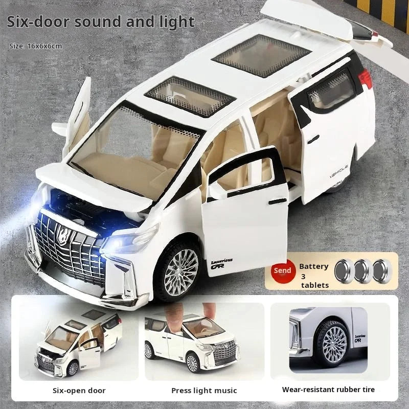 1:32 Scale Mini Car, Ambulance Fire-Truck Policecar Model Sound Light Vehicle Simulation