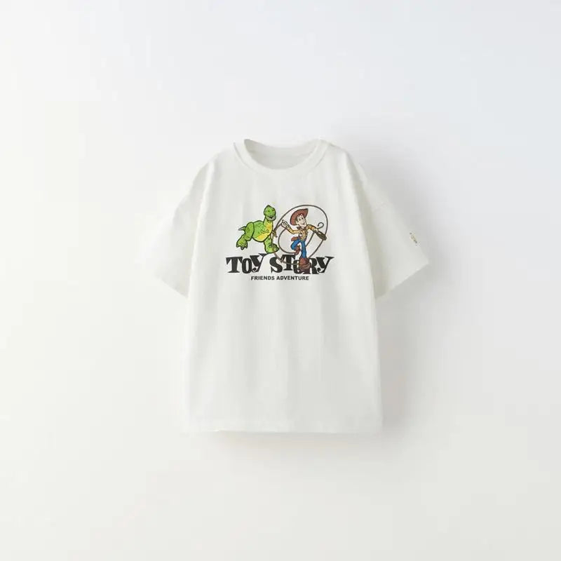 Kids’ Cartoon Monster Printed T-Shirt – Casual Summer Crewneck Top for Boys & Girls